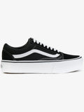 Vans Old Skool Plataform `Black/ True White`