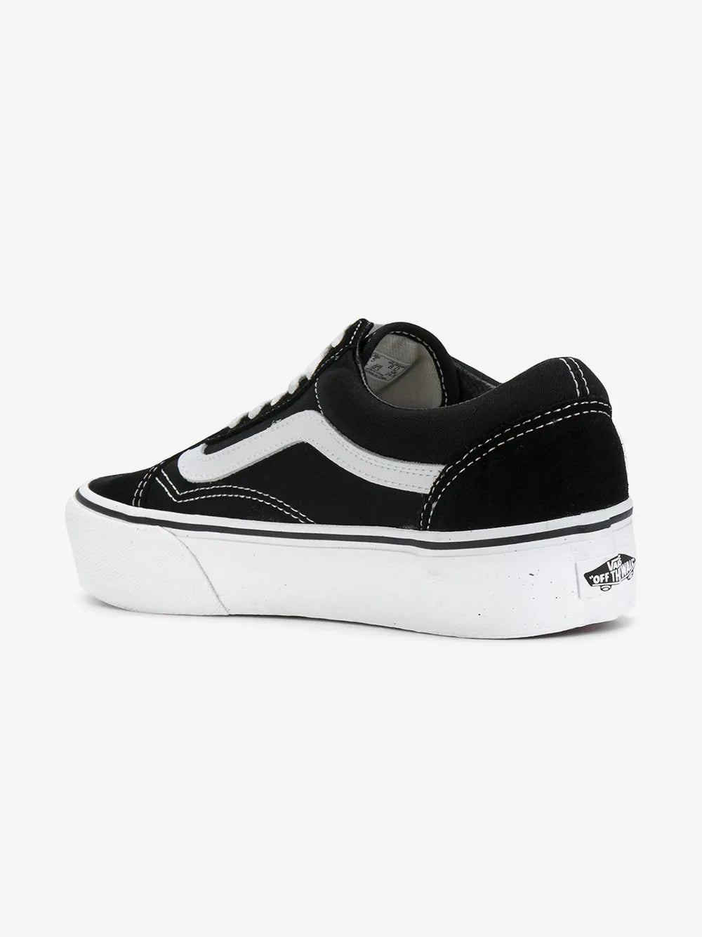 Vans Old Skool Plataform `Black/ True White`