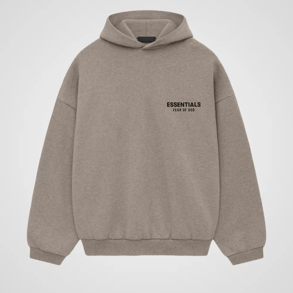 Fear of God Essentials Hoodie FW24 'Heather Grey`