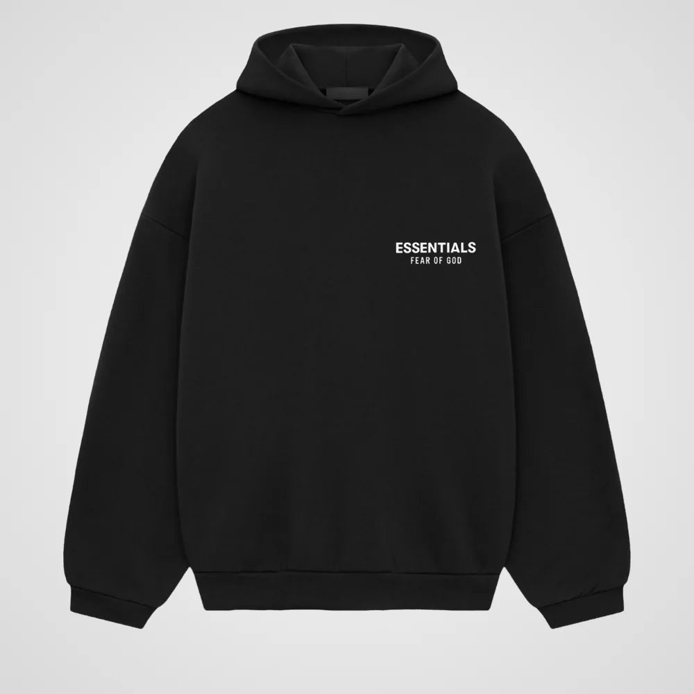 Fear of God Essentials Hoodie FW24 'Black`