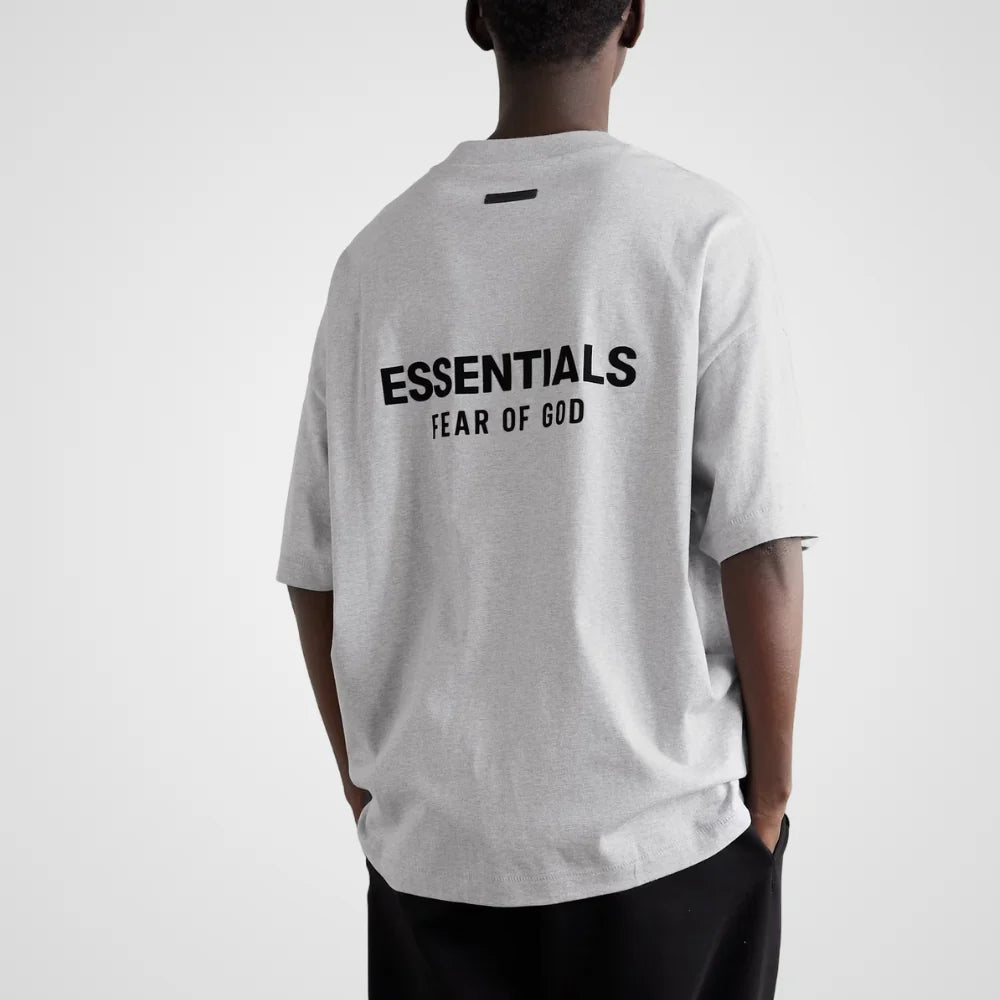Fear of God Essentials Tee FW24 `Light Heather Grey`
