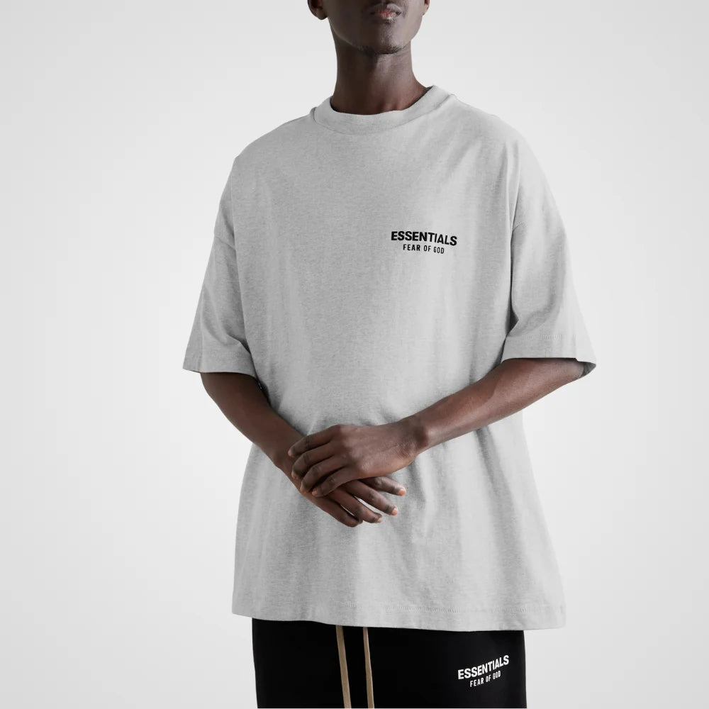 Fear of God Essentials Tee FW24 `Light Heather Grey`