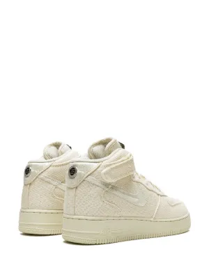 Nike Air Force 1 Mid x Stüssy ´Fossil´