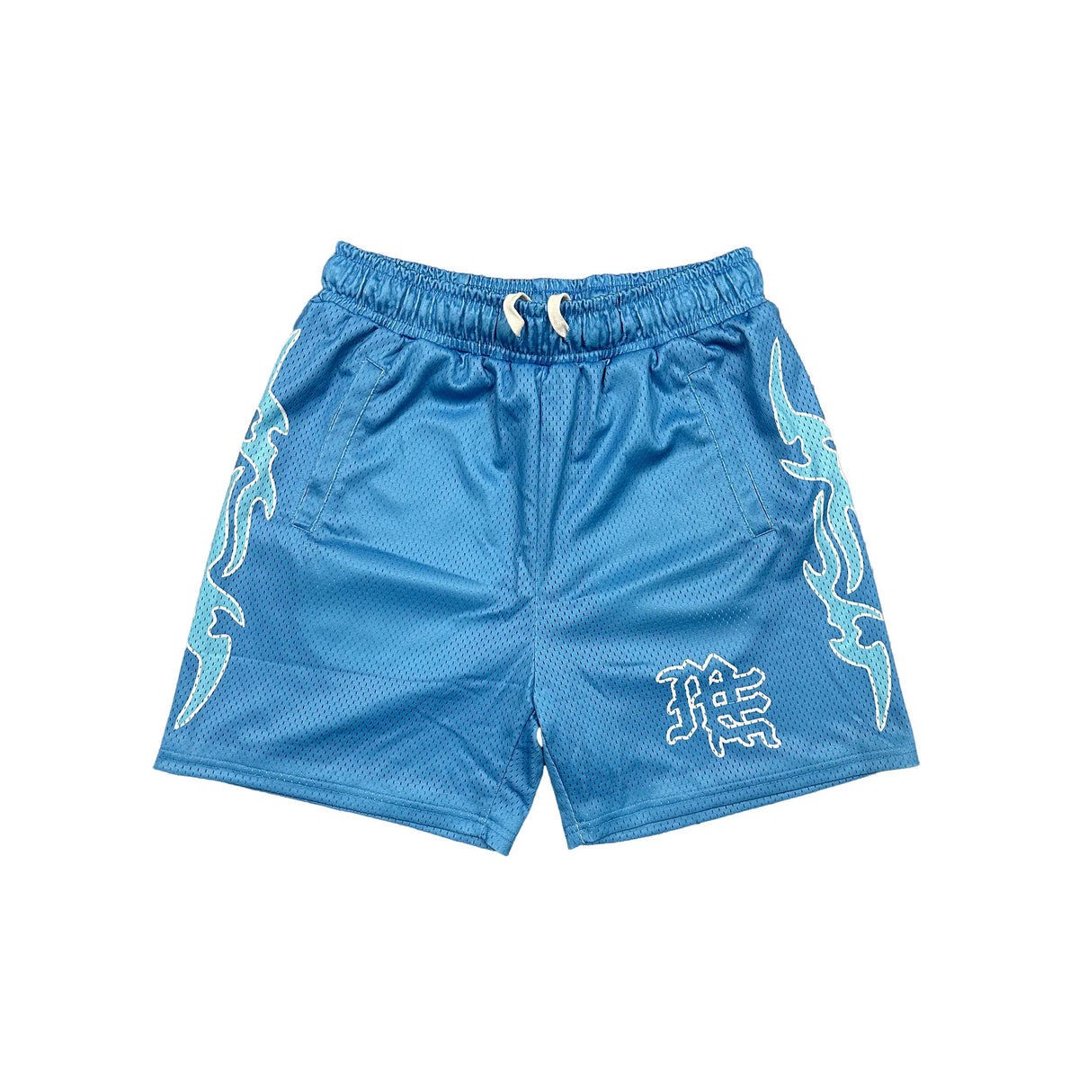 Mixed Emotion Blue Lightning Shorts