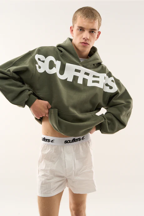 Scuffers Flock ´Green´ Hoodie