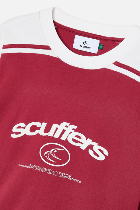 Scuffers Effortless ´Burgundy´ T-Shirt