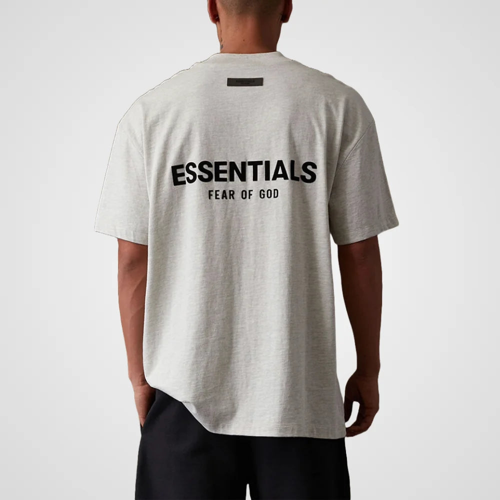 Fear of God Essentials Tee ss22 `Light Oatmeal`