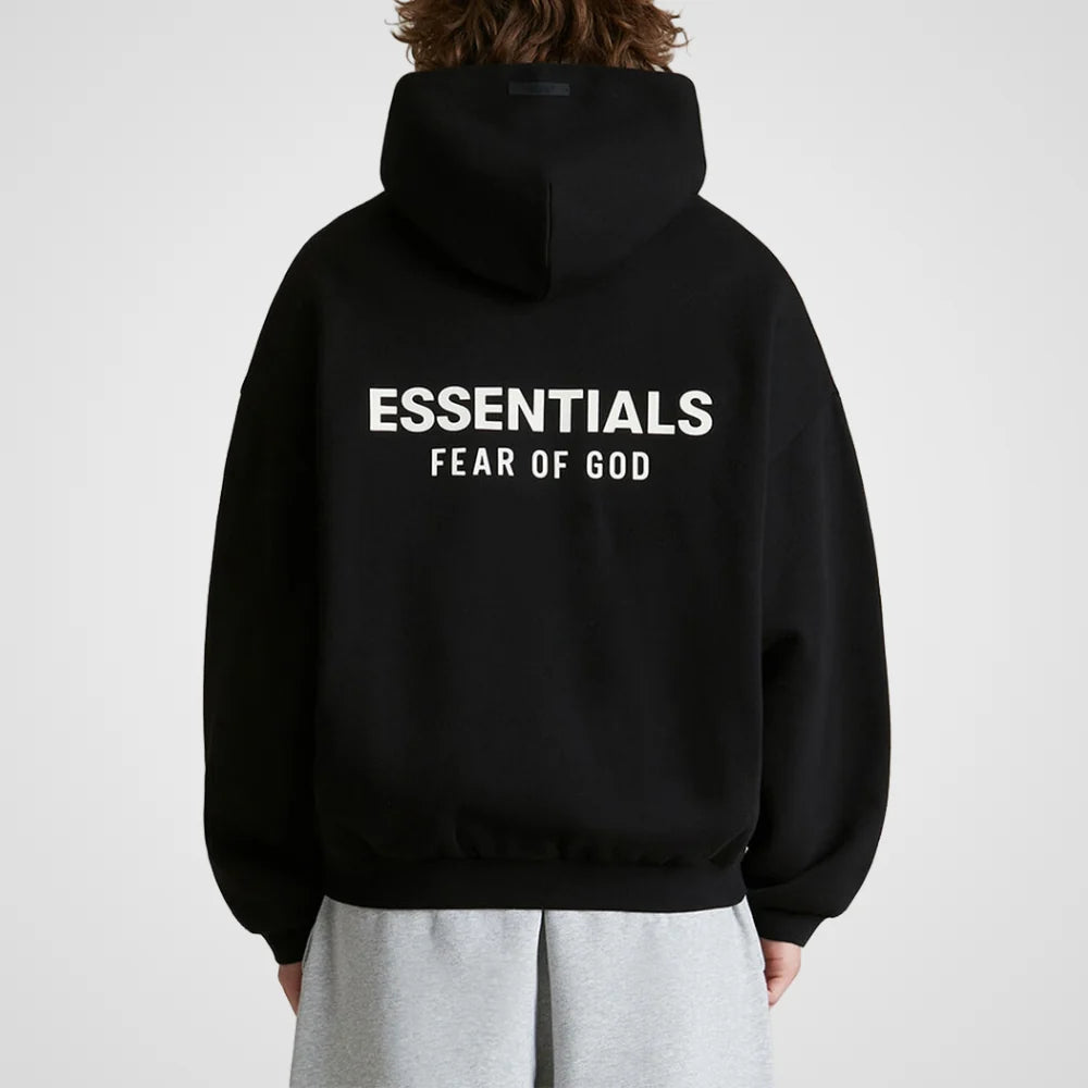 Fear of God Essentials Hoodie FW24 'Black`