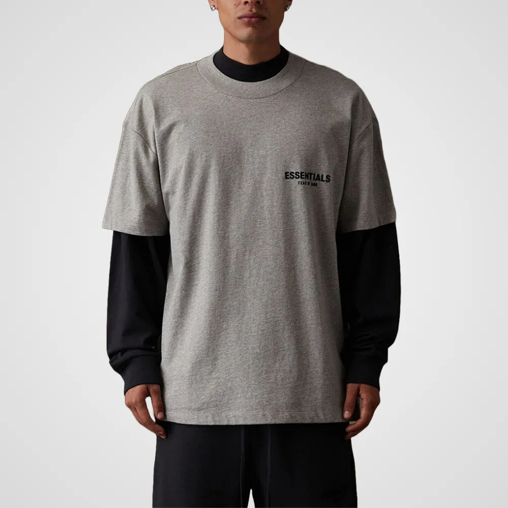 Fear of God Essentials Tee ss22 `Dark Oatmeal`