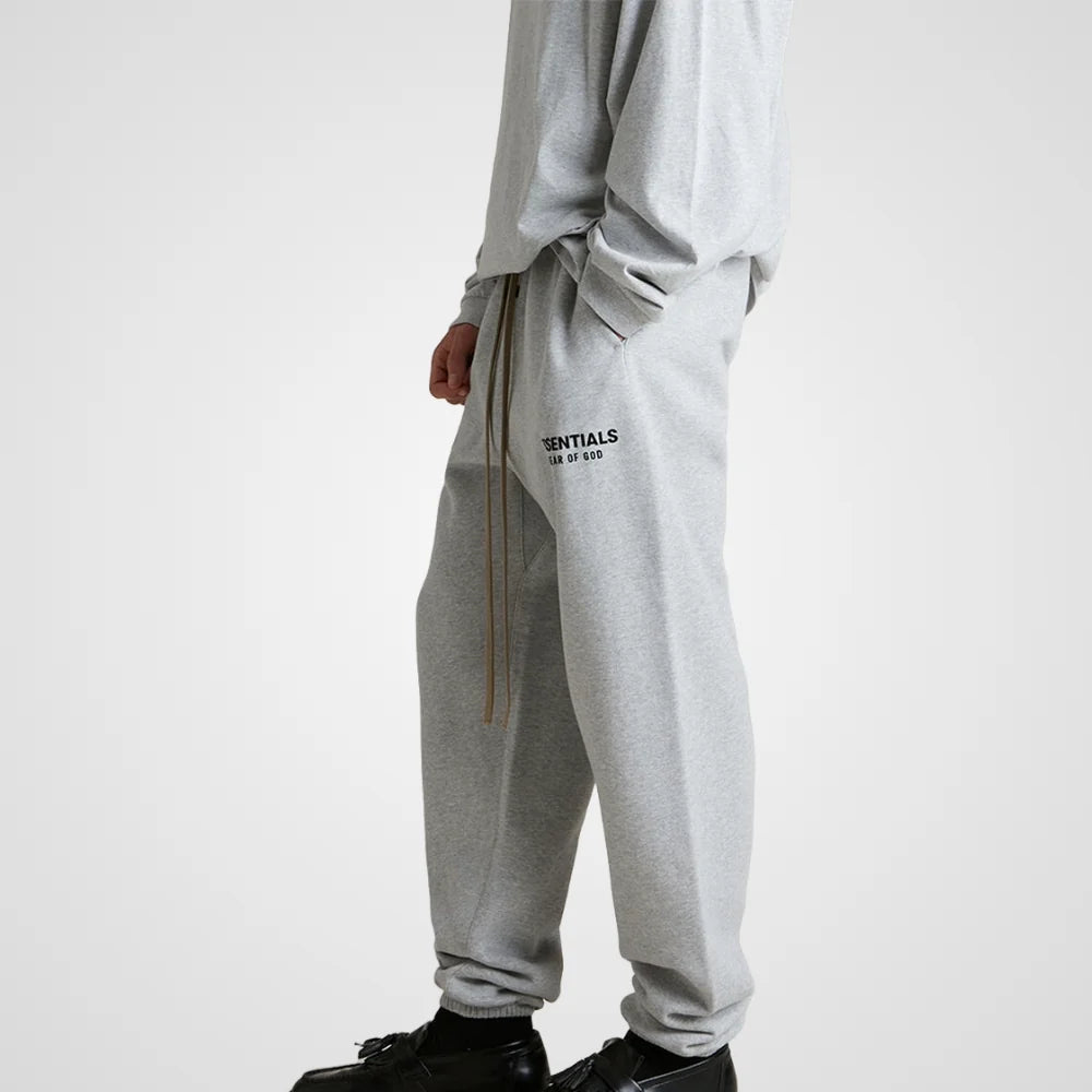Fear of God Essentials Sweatpants FW24 `Light Heather Grey`