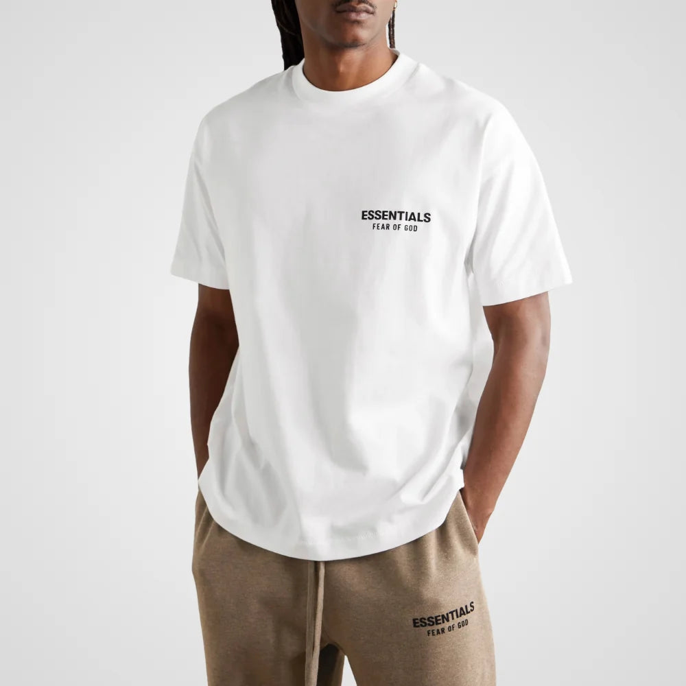 Fear of God Essentials Tee ss25 `Bright White`