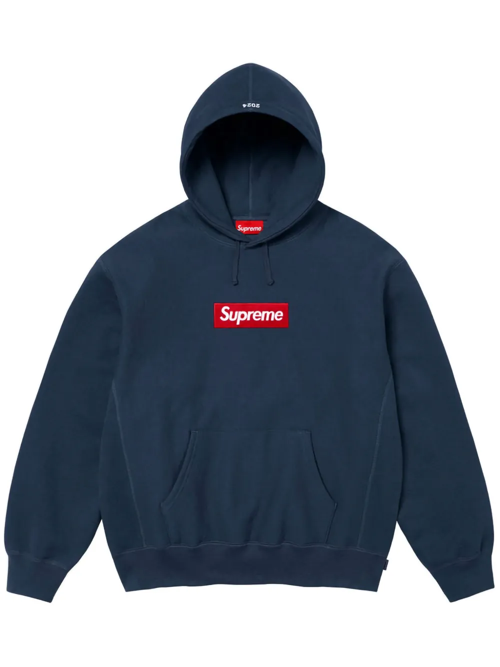 Supreme Hoodie ´Box Logo Navy´