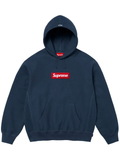 Supreme Hoodie ´Box Logo Navy´