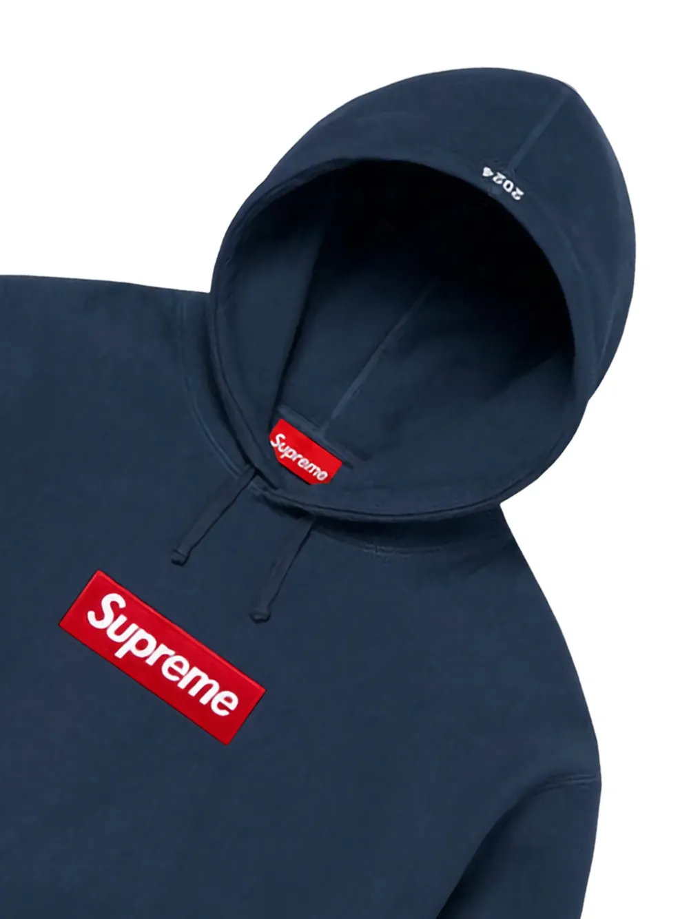 Supreme Hoodie ´Box Logo Navy´