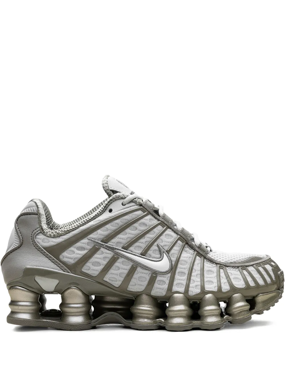 Nike Shox TL ´Light Silver/White/Light Army´