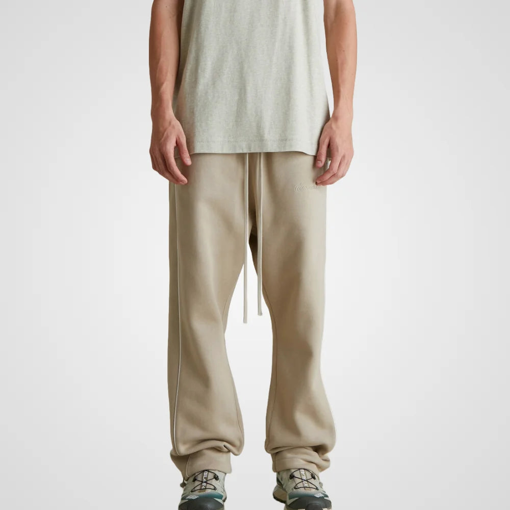 Fear of God Essentials Relaxed Sweatpants ss25 `Timber/Cloud White`