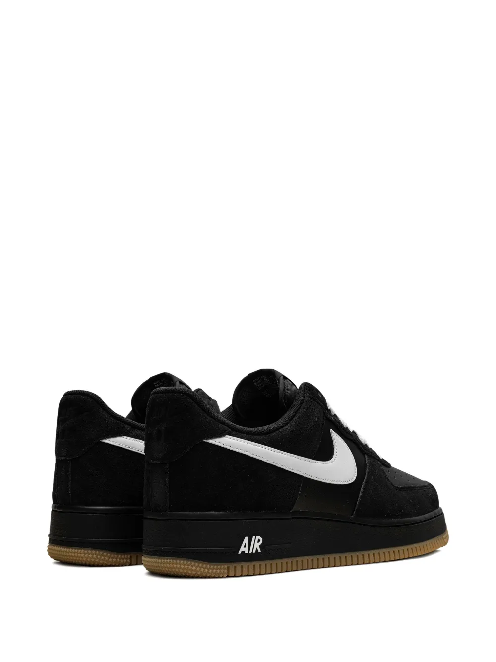 Nike Air Force 1 ´Black/White-Gum/Light Brown´