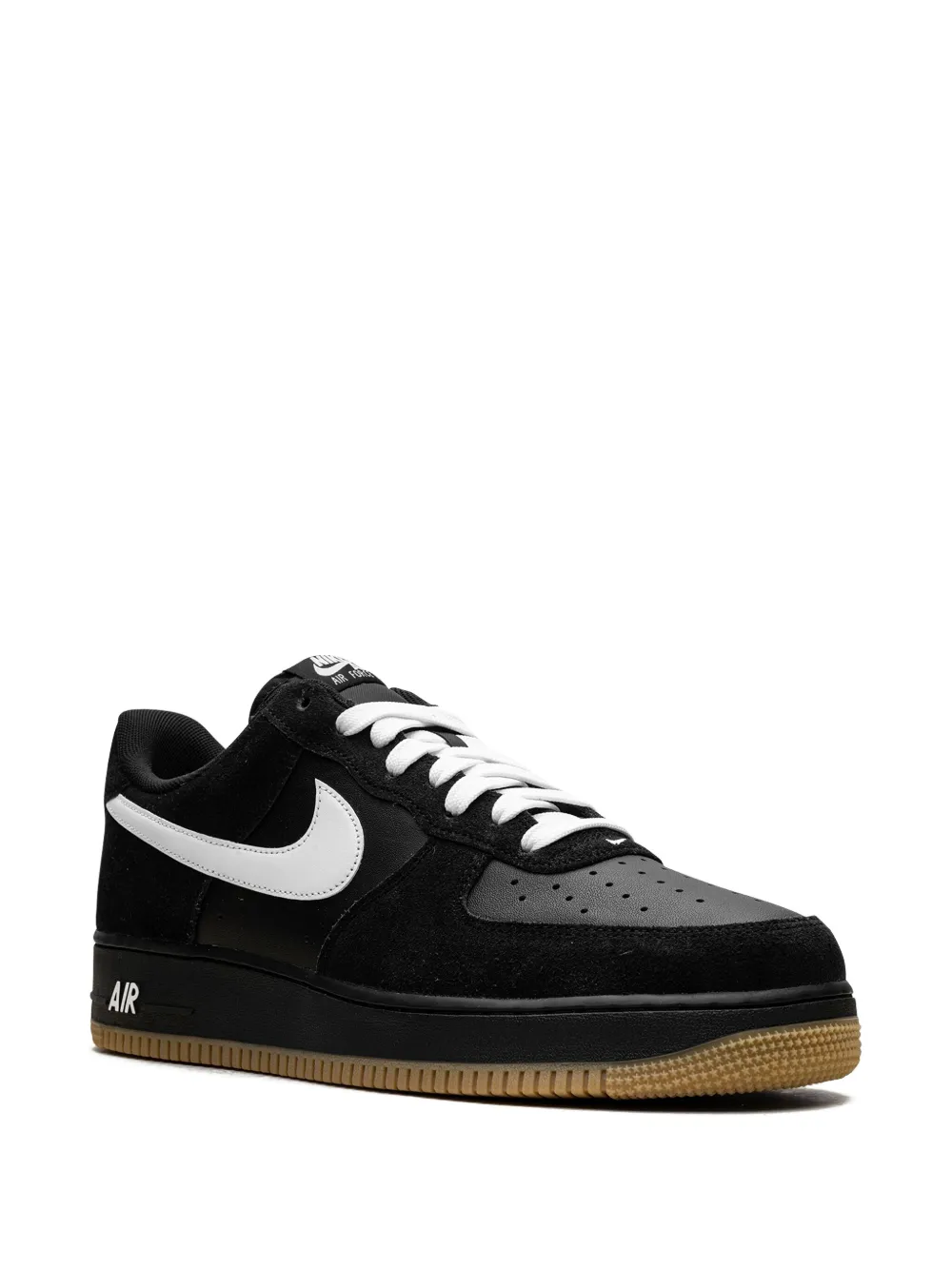 Nike Air Force 1 ´Black/White-Gum/Light Brown´