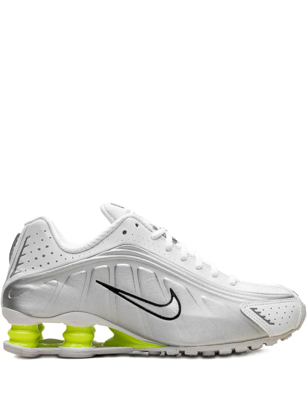 Nike Shox R4 ´Metalic Silver Volt´