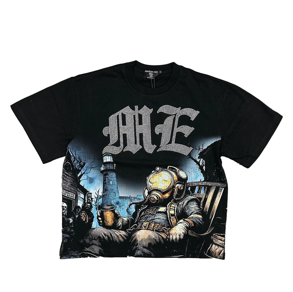 Mixed Emotion Astronaut Rhinestone Tee