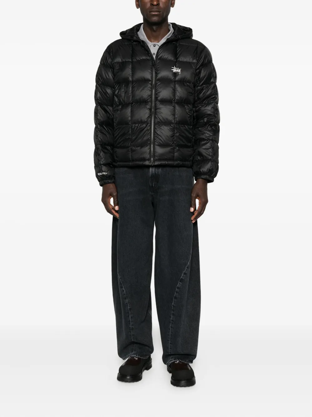 Stussy Puffer ´Midweight Hooded Black´