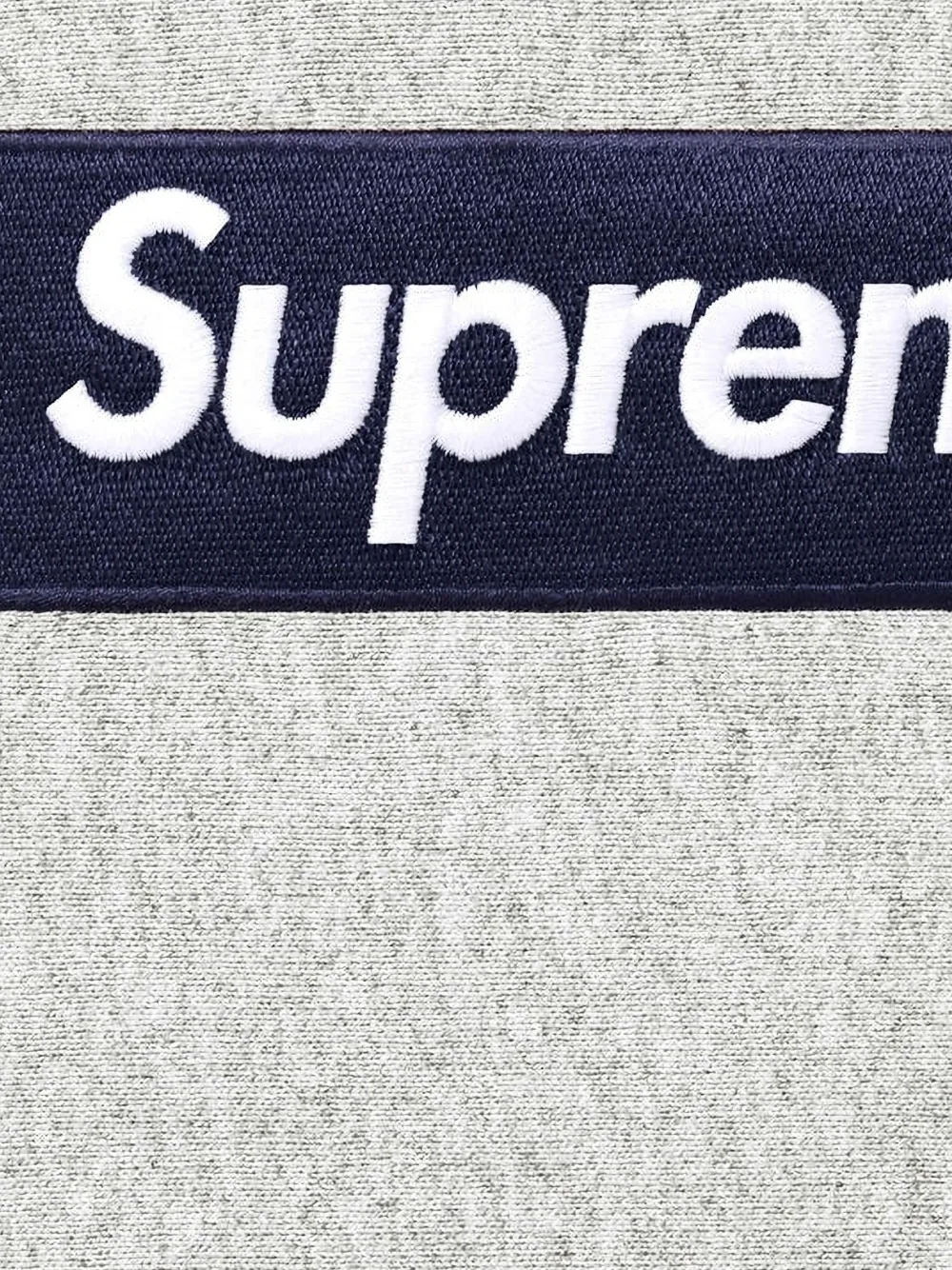 Supreme Hoodie ´Box Logo Light Grey´