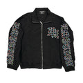 Mixed Emotion ME Rhinestone Nylon Jacket