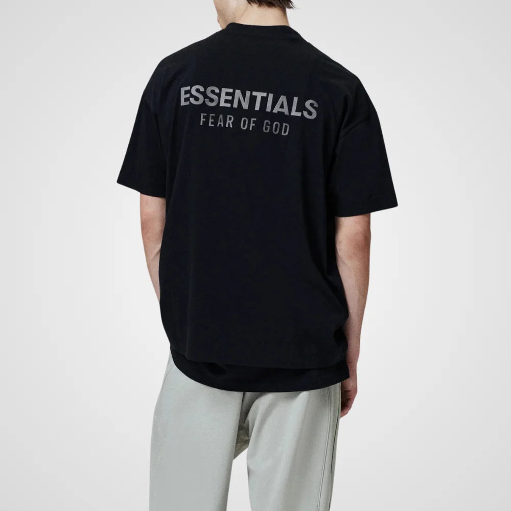 Fear of God Essentials Tee SS25 `Jet Black`