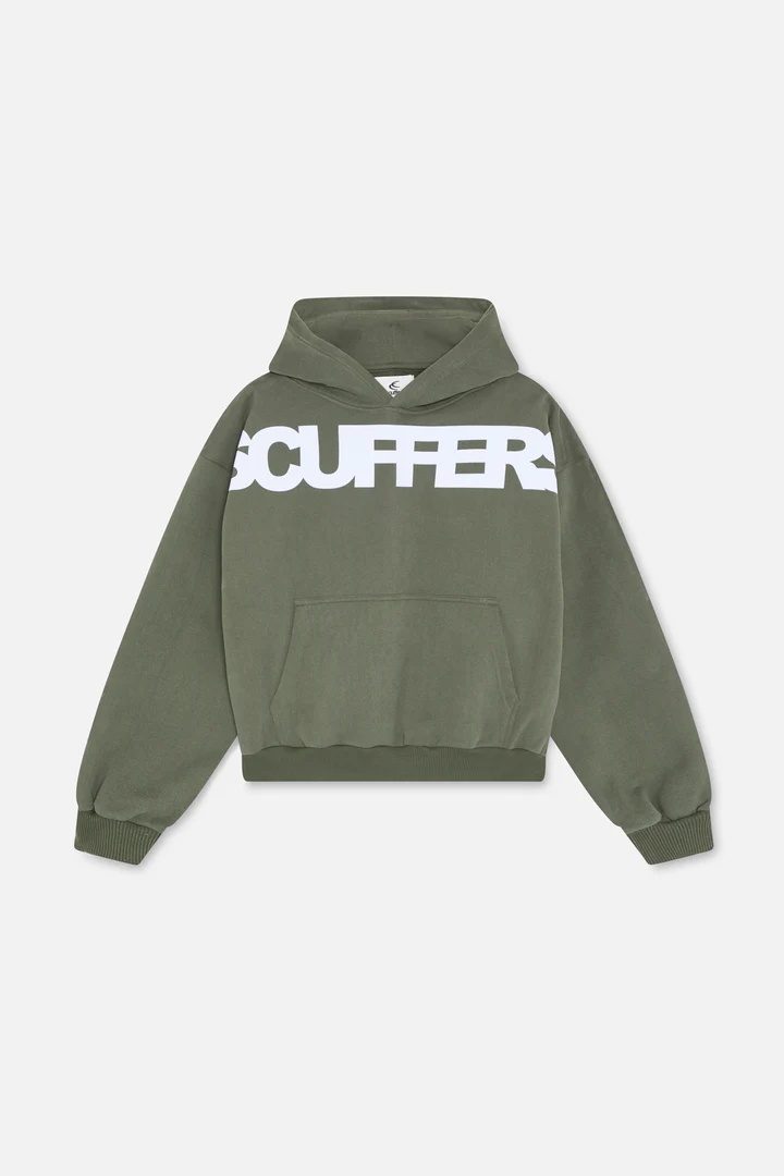 Scuffers Flock ´Green´ Hoodie