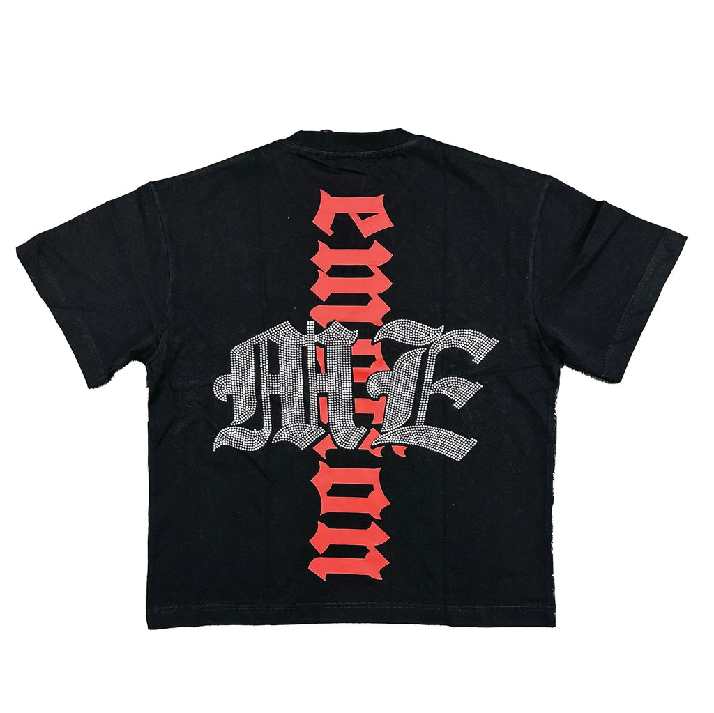 Mixed Emotion Octopus Rhinestone Tee