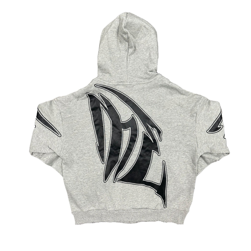 Mixed Emotion Grey “Faded” Hoodie