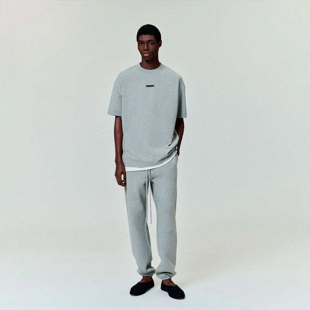 Fear of God Essentials Tee ´Metallic Concrete Heather´