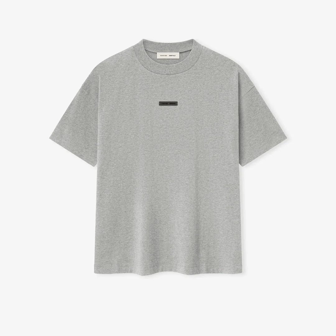 Fear of God Essentials Tee ´Metallic Concrete Heather´