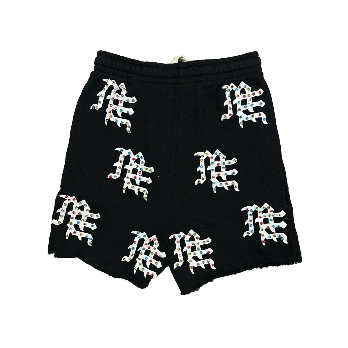 Mixed Emotion Black ME Logo Shorts