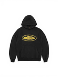 Corteiz Alcatraz Hoodie V2 'Black/Yellow'