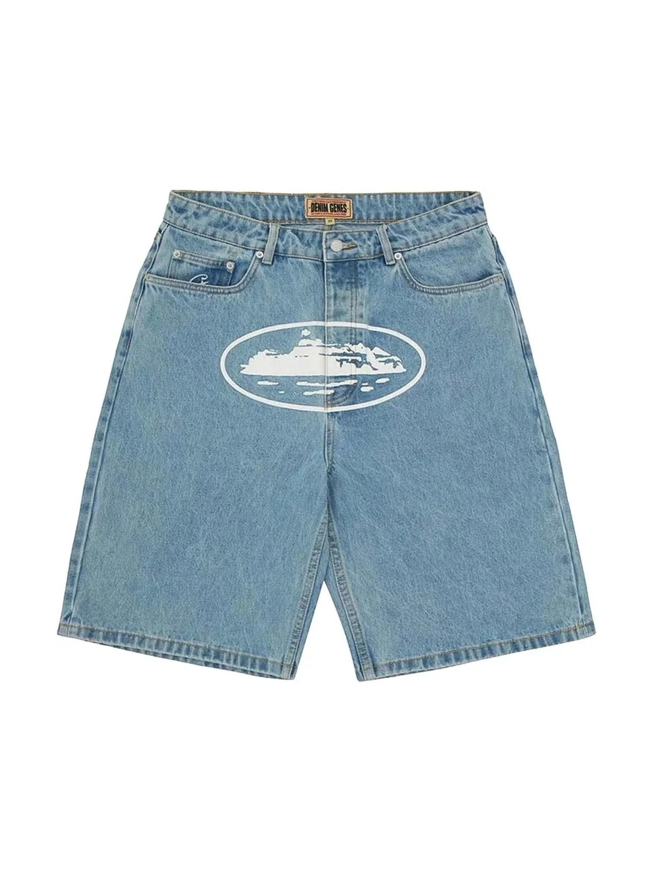 Corteiz Baggy ´Denim Shorts Stonewash´