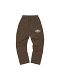 Corteiz Island Puff ´Print Open Hem Pant Brown´