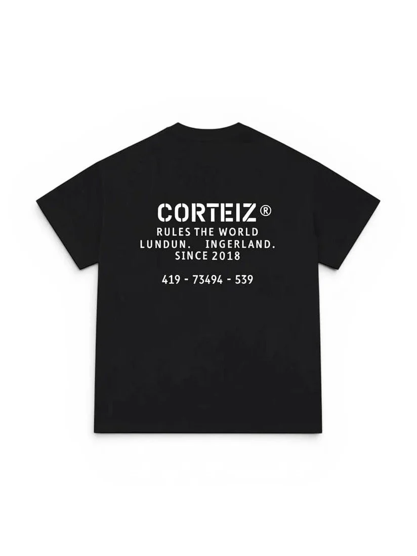 Corteiz OG Stencil ´Black Tee´