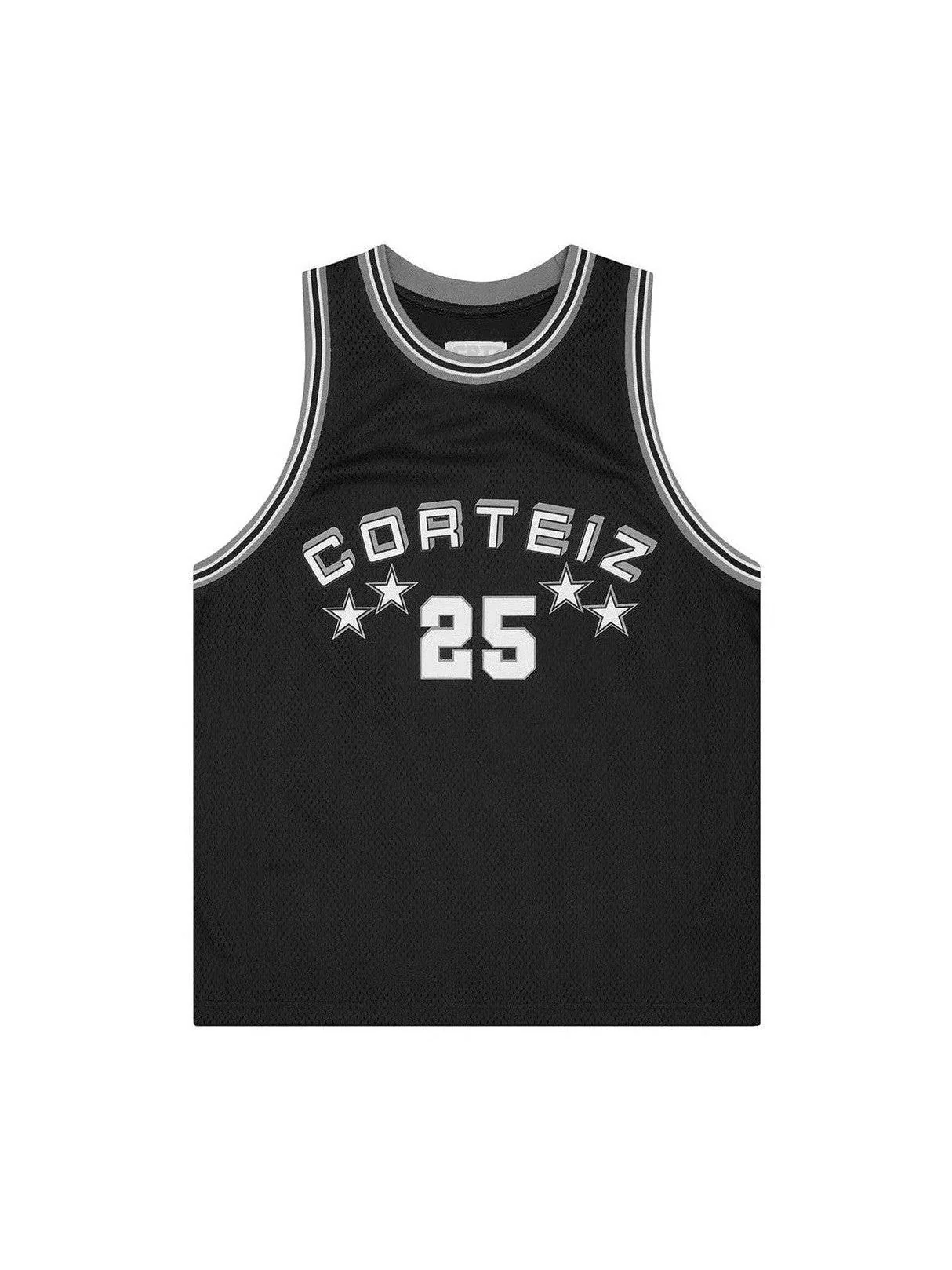 Corteiz Stars Basketball Jersey ´Black´