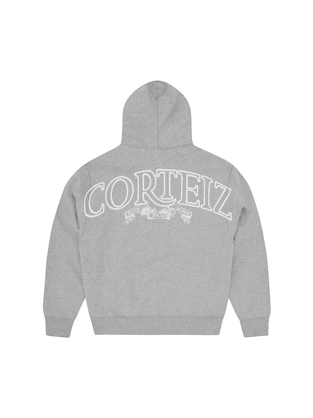 Corteiz Superior Royale Zip Hoodie ´Heather Grey´