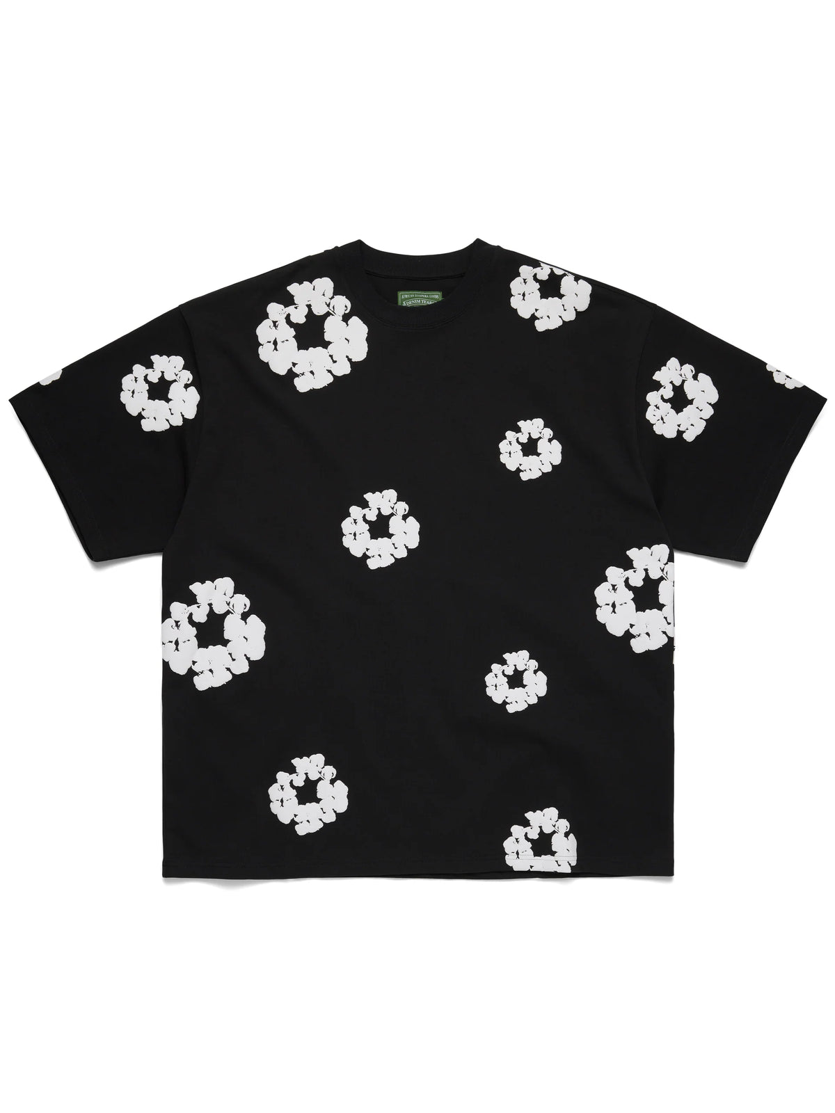 Denim Tears Cotton Wreath 2000s `Tee Black`