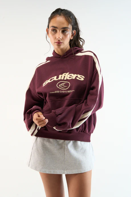 Scuffers Effortless ´Burgundy´ Hoodie