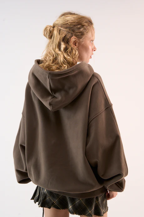 Scuffes Flock ´Brown´ Hoodie