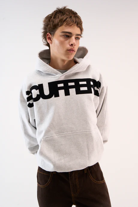 Scuffers Flock ´Light Grey´ Hoodie