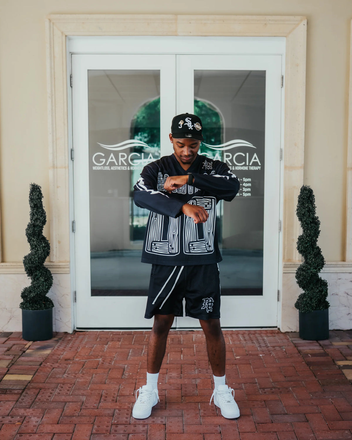 Mixed Emotion Black Lightning Shorts