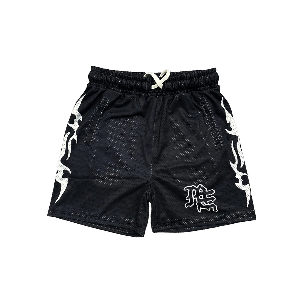Mixed Emotion Black Lightning Shorts