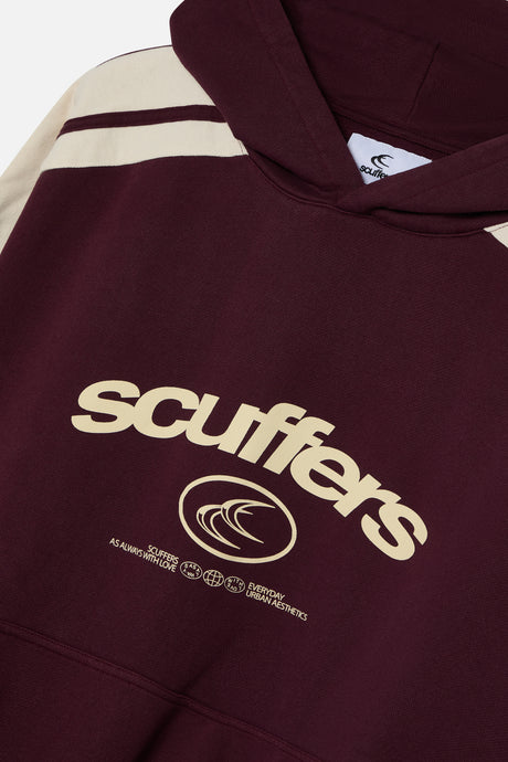 Scuffers Effortless ´Burgundy´ Hoodie