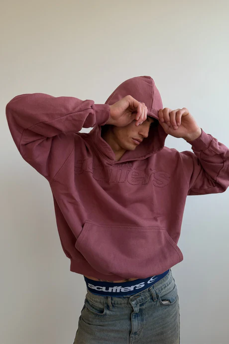 Scuffers Raw ´Burgundy´ Hoodie