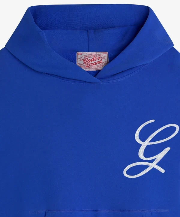 Fake Gods ´Love Script Hoodie Blue´
