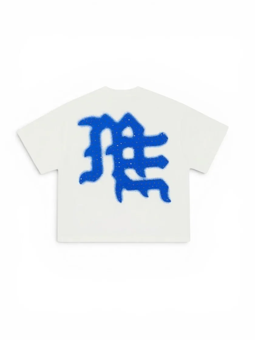 Mixed Emotions Blue ‘End’ Rhinestone Tee